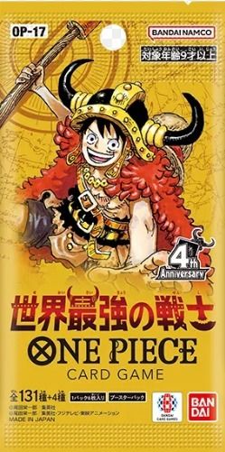 One Piece 17 japanese pack